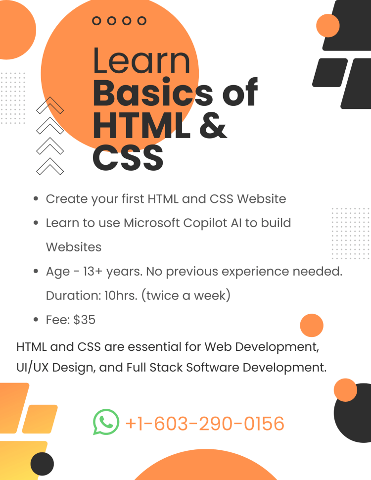learn html css 